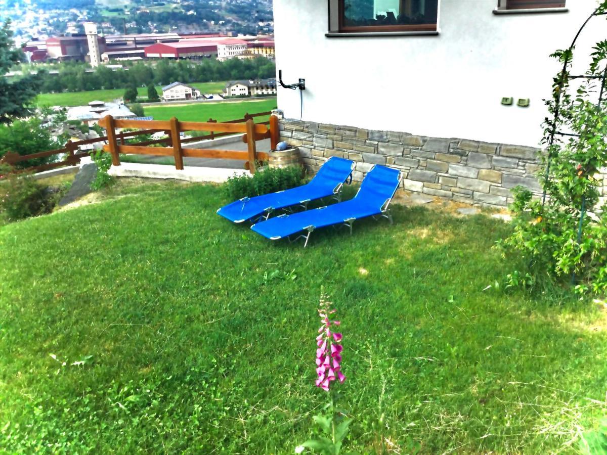 Agriturismo B&B Chevres A Cheval Charvensod Exterior foto